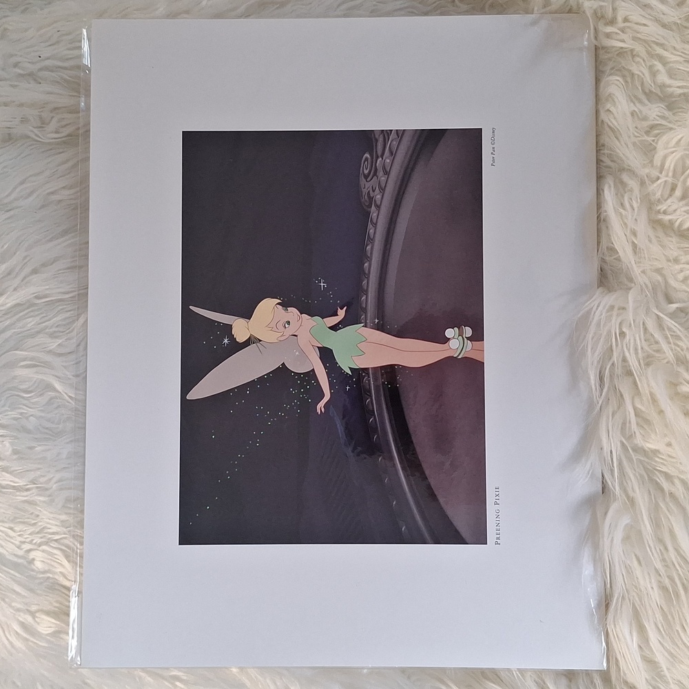 Preening Pixie Peter Pan Disney Print